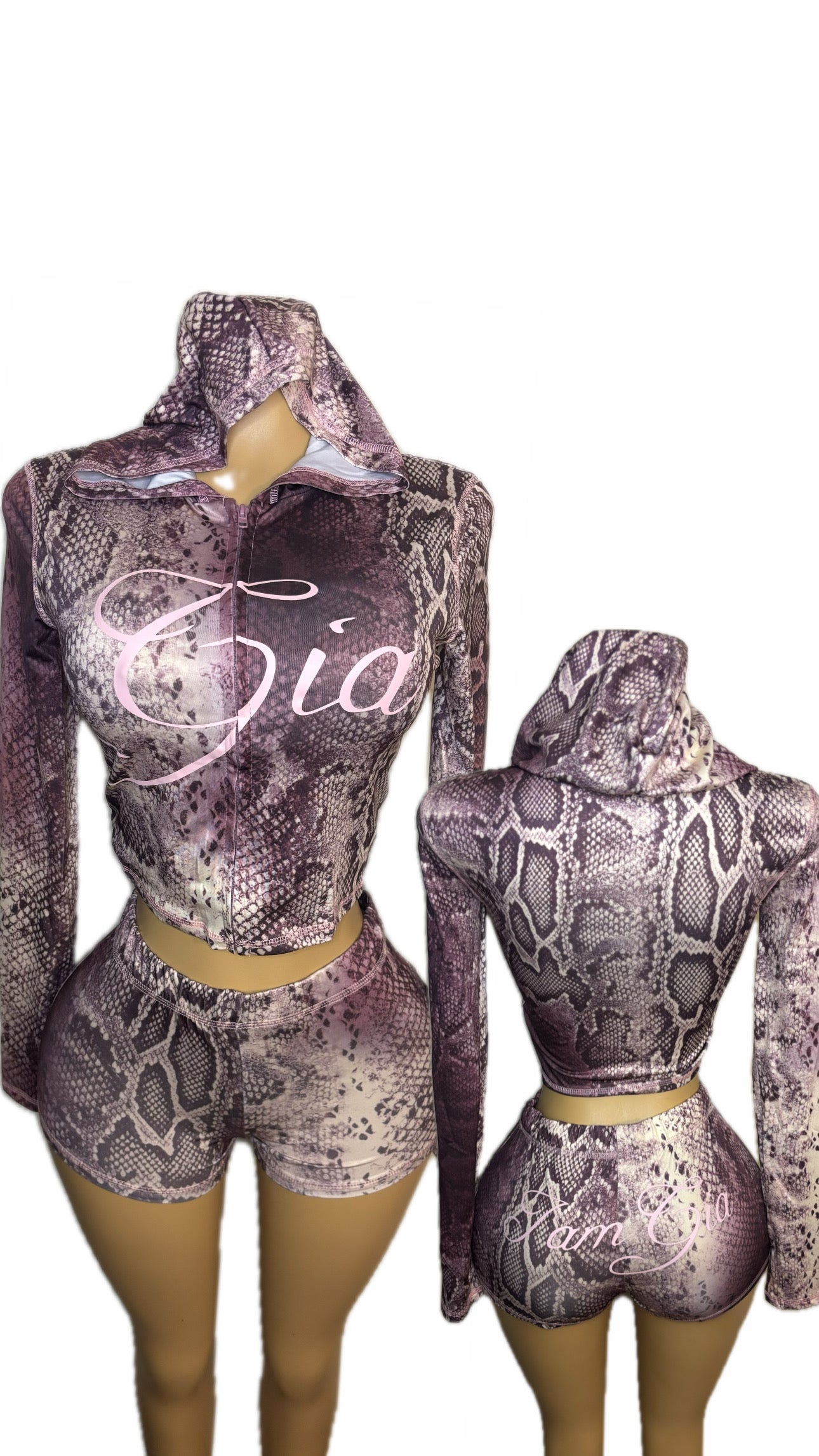 Gia Active Shorts Set