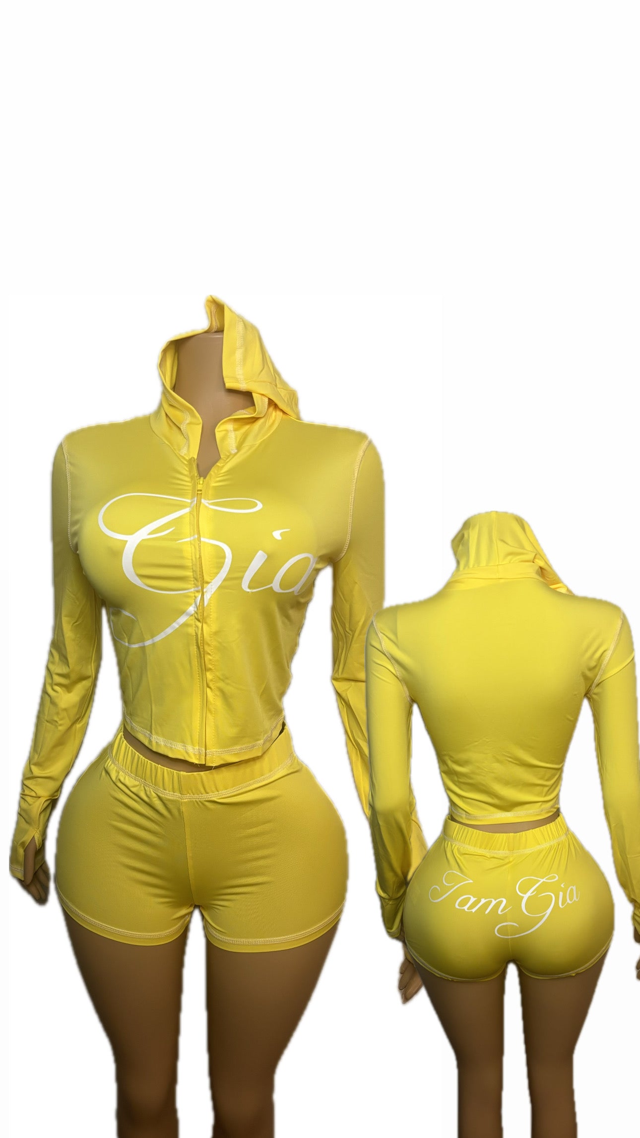 Gia Active Shorts Set