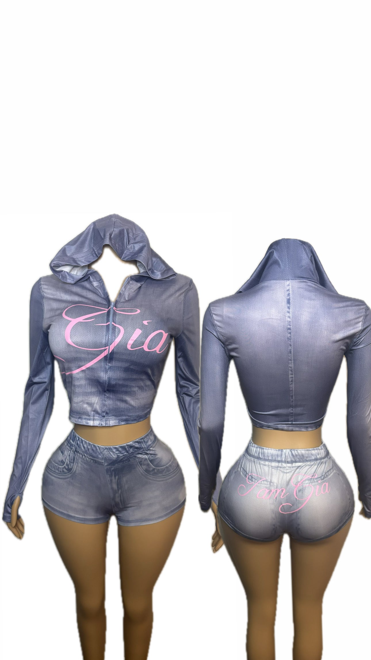 Gia Active Shorts Set