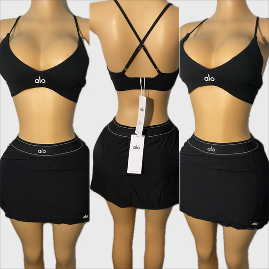 Alo Tennis Active Skort Set